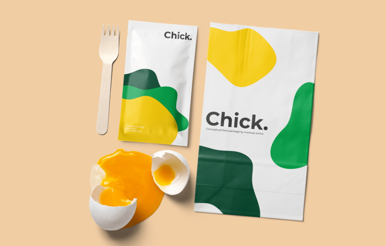 Buying in bulk may be the right option for you. Package Mockup Scene With Egg