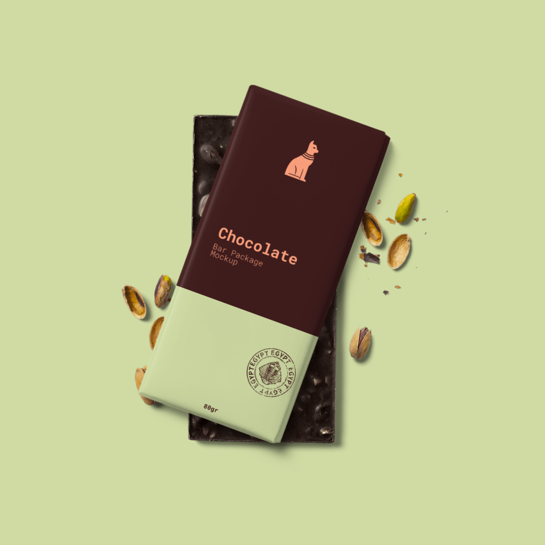 When you purchase through li. Chocolate Package And Cacao Beans Mockup Scene