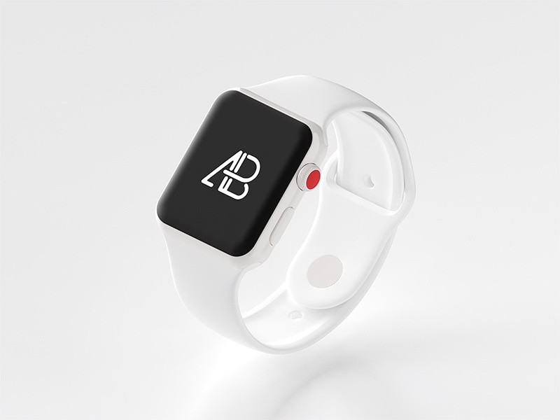 Image The free demo mockup shows a floating pickle jar with lid and label. Free Apple Watch Mockup Psd Sketch December 2021 Ux Planet