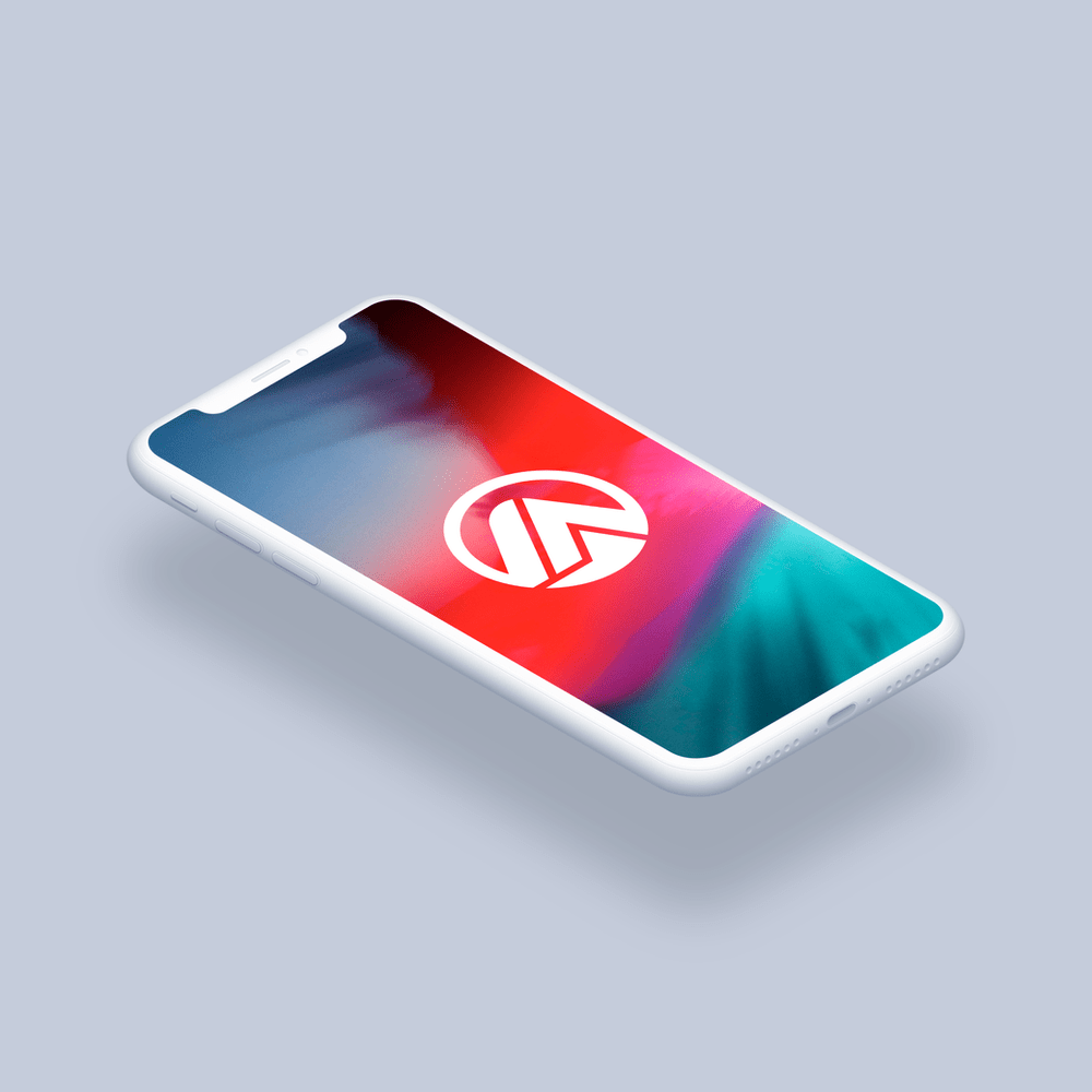 Contains special layers and smart object for your artworks. Iphone X Clay Isometric Fully Customizable Mockup