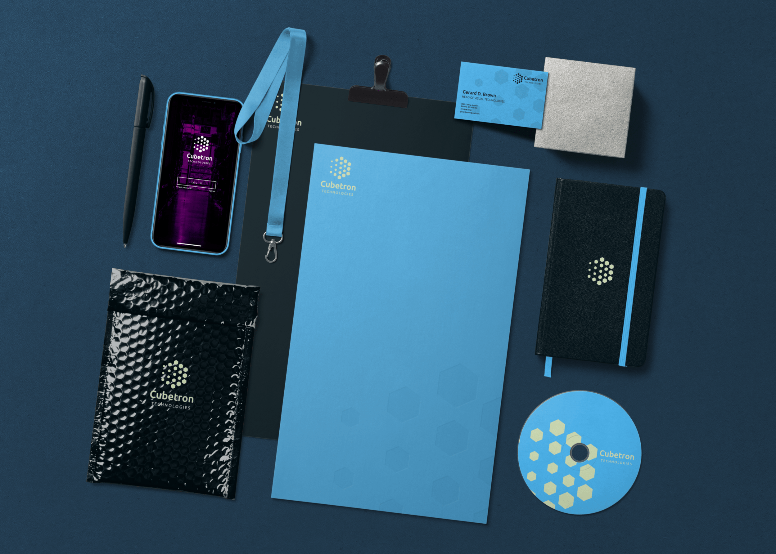 This instant food packages mockup bundle comes for $9. Hotel Branding Mockup Template