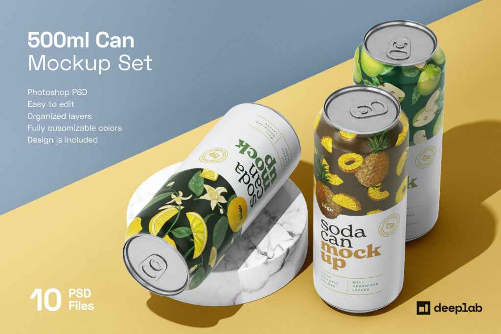 40+ Download Aluminum Can Mockup Free&nbsp;PSD
