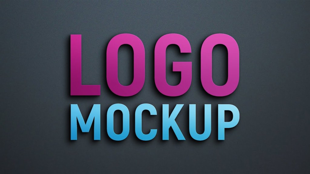 43+ Download 3D Logo Mockup Photoshop&nbsp;PSD