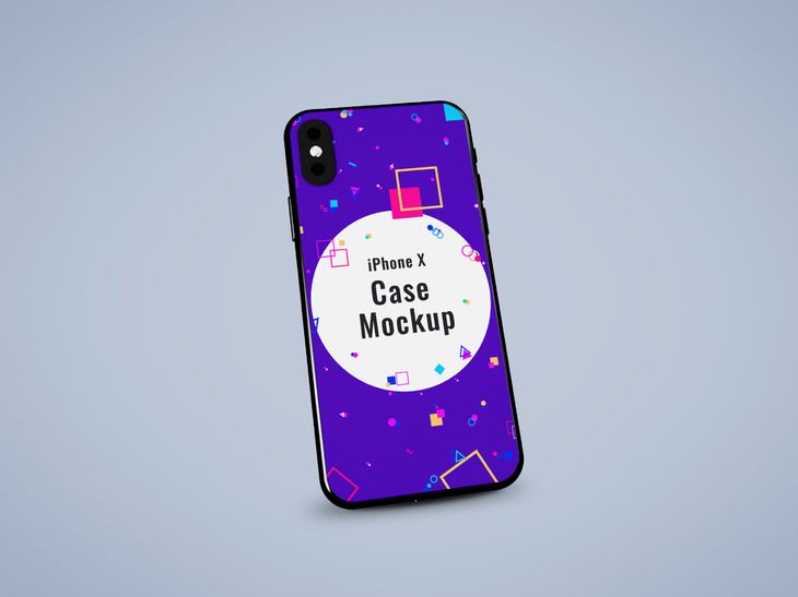 This mockup will help you to make showcase for your clear case with a silver iphone x. Iphone X Clear Case Mockup Free Free Psd Mockup All Template Design Assets