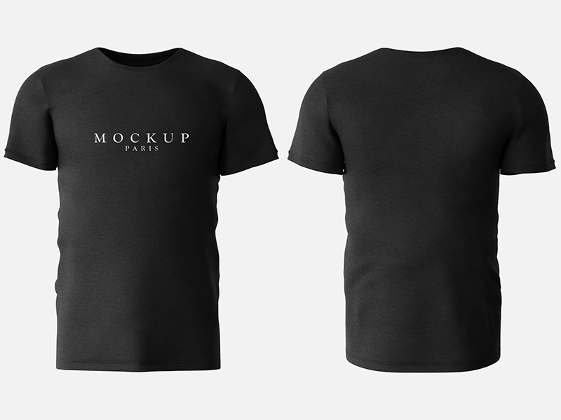 19+ Download T Shirt Front And Back Psd Mockup&nbsp;PSD
