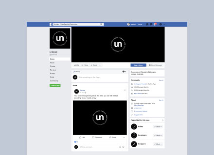 23+ Download Facebook Banner Mockup Psd&nbsp;PSD