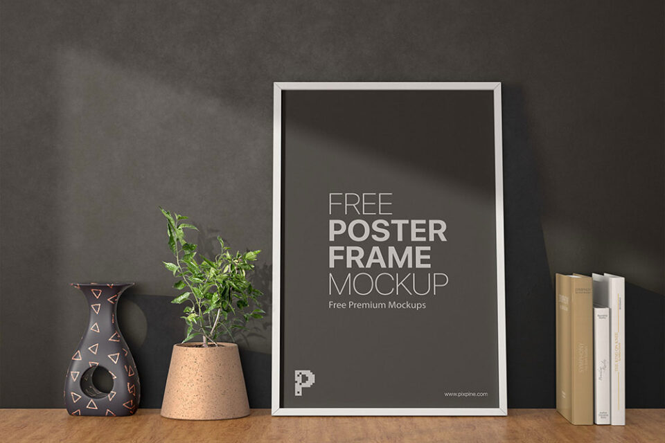 44+ Download Wall Art Mockups Free Mockup PSD