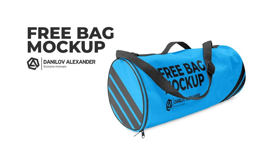 30+ Download Sport Bag Mockup Free&nbsp;PSD