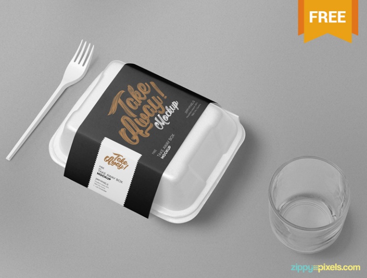 19+ Download Dessert Box Mockup Free&nbsp;PSD