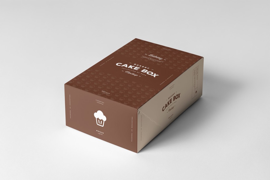 38+ Download Mockup Cake Box Free&nbsp;PSD