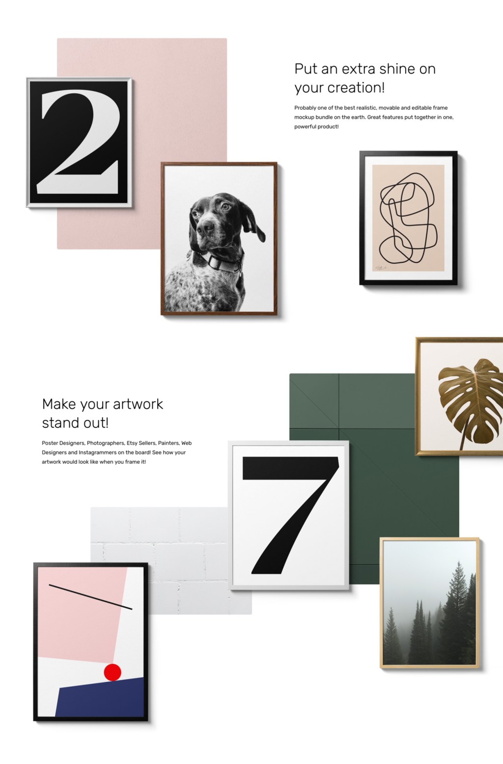 10+ Download Free Art Mockup Generator&nbsp;PSD