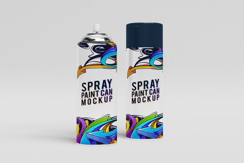 19+ Download Spray Paint Can Mockup&nbsp;PSD