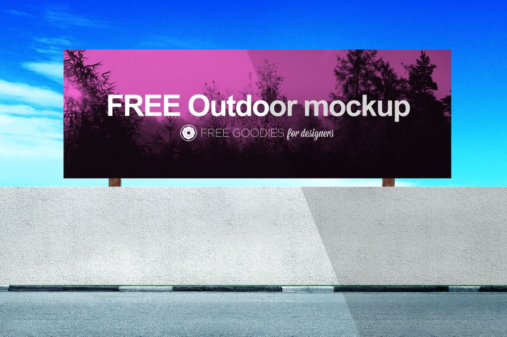 20+ Download Billboard Photoshop Mockup&nbsp;PSD