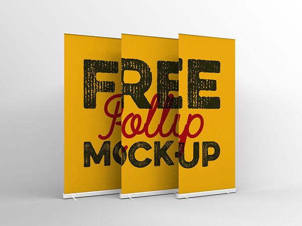10+ Download Pull Up Banner Mockup Free Psd&nbsp;PSD
