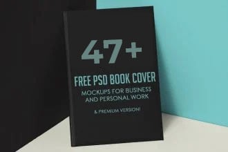 14+ Download 3D Book Cover Mockup Psd PSD