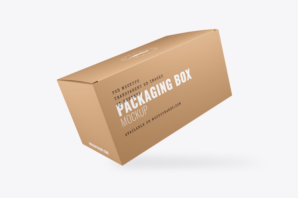 44+ Download Mockup Cardboard Box Free&nbsp;PSD