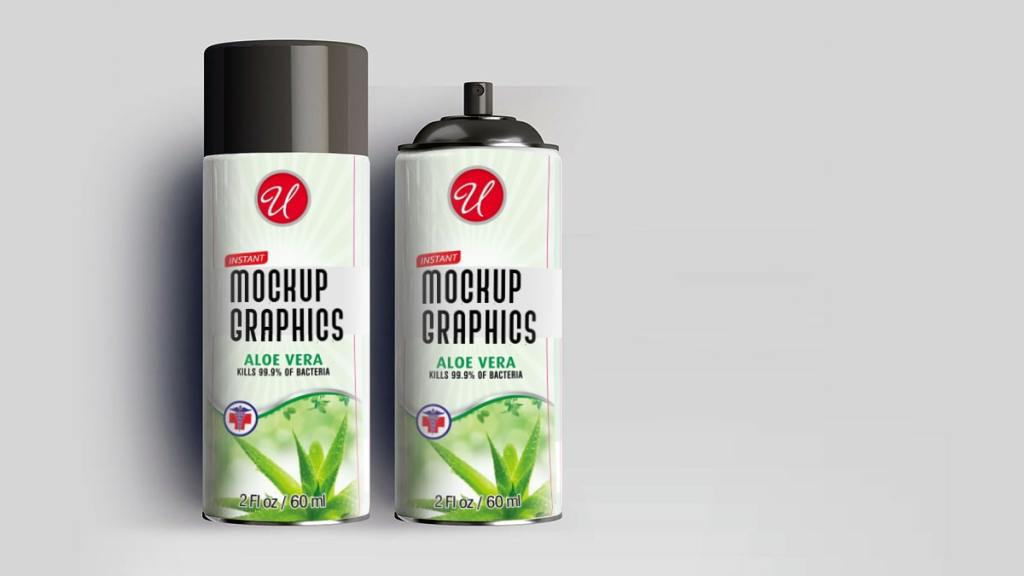 15+ Download Spray Can Mockup Free Psd&nbsp;PSD