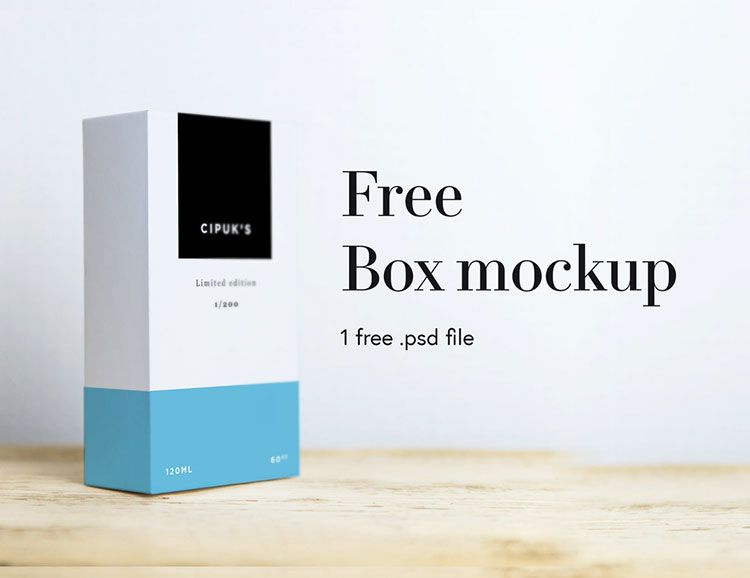 12+ Download Box Mockup Free Psd&nbsp;PSD