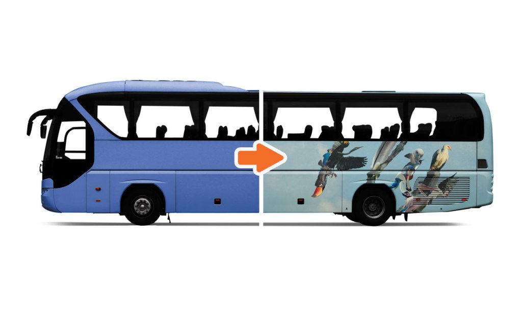 11+ Download Bus Wrap Mockup Free&nbsp;PSD