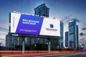 43+ Download Poster Billboard Mockup Free&nbsp;PSD